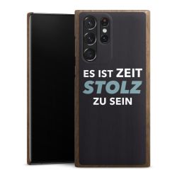 Holz Slim Case Walnuss