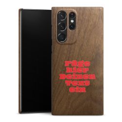 Holz Slim Case Walnuss