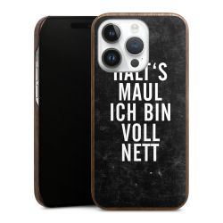 Holz Slim Case Walnuss