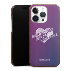 Holz Slim Case Walnuss