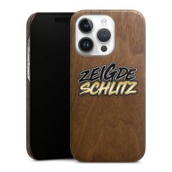 Holz Slim Case Walnuss