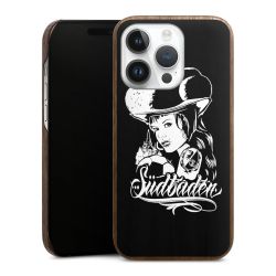 Holz Slim Case Walnuss