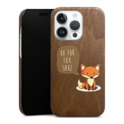 Holz Slim Case Walnuss