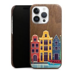 Wooden Slim Case walnut