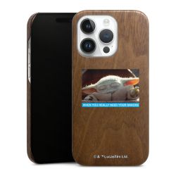 Wooden Slim Case walnut