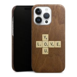 Holz Slim Case Walnuss