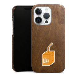 Holz Slim Case Walnuss