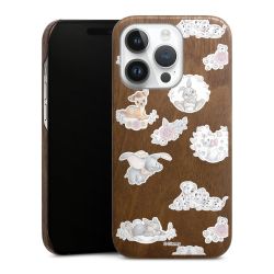 Wooden Slim Case walnut