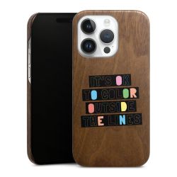 Wooden Slim Case walnut