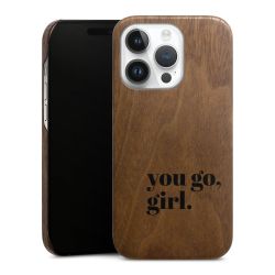 Holz Slim Case Walnuss