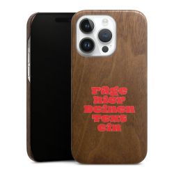 Holz Slim Case Walnuss