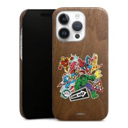 Wooden Slim Case walnut