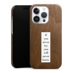 Wooden Slim Case walnut
