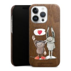 Wooden Slim Case walnut