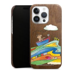 Wooden Slim Case walnut
