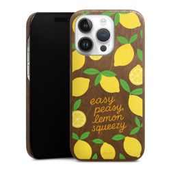 Wooden Slim Case walnut