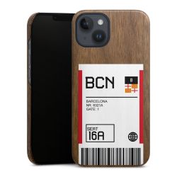 Holz Slim Case Walnuss