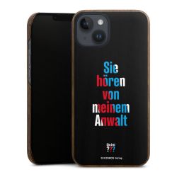 Holz Slim Case Walnuss