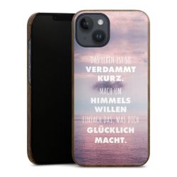 Holz Slim Case Walnuss