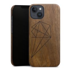 Wooden Slim Case walnut