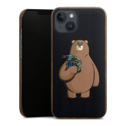 Holz Slim Case Walnuss