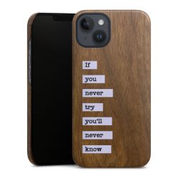 Wooden Slim Case walnut
