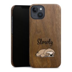 Holz Slim Case Walnuss