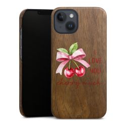 Wooden Slim Case walnut