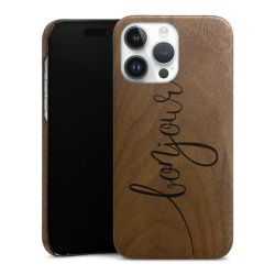 Wooden Slim Case walnut