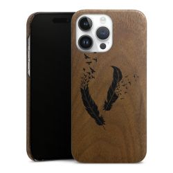 Wooden Slim Case walnut