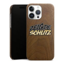 Holz Slim Case Walnuss