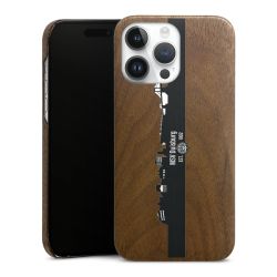 Holz Slim Case Walnuss