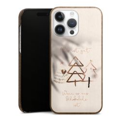 Holz Slim Case Walnuss