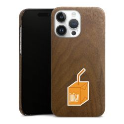 Wooden Slim Case walnut