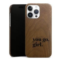 Holz Slim Case Walnuss