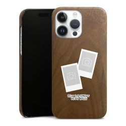 Holz Slim Case Walnuss