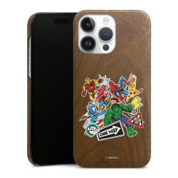 Wooden Slim Case walnut