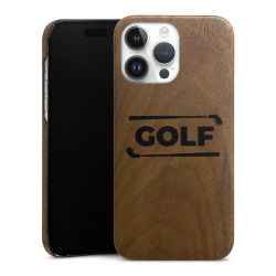 Wooden Slim Case walnut