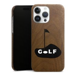 Wooden Slim Case walnut