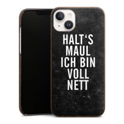 Holz Slim Case Walnuss