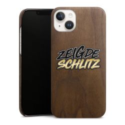 Holz Slim Case Walnuss