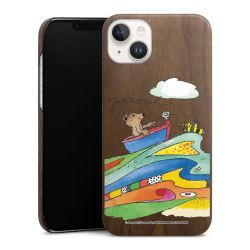 Wooden Slim Case walnut
