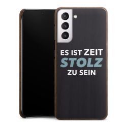 Holz Slim Case Walnuss