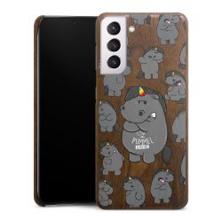 Holz Slim Case Walnuss