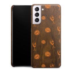 Wooden Slim Case walnut