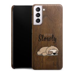 Holz Slim Case Walnuss