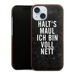 Holz Slim Case Walnuss