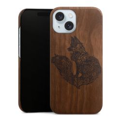 Wooden Slim Case walnut