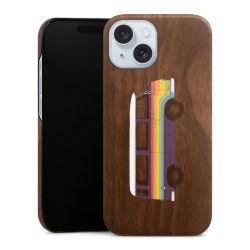 Wooden Slim Case walnut