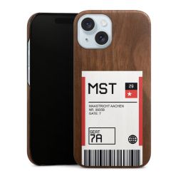 Wooden Slim Case walnut